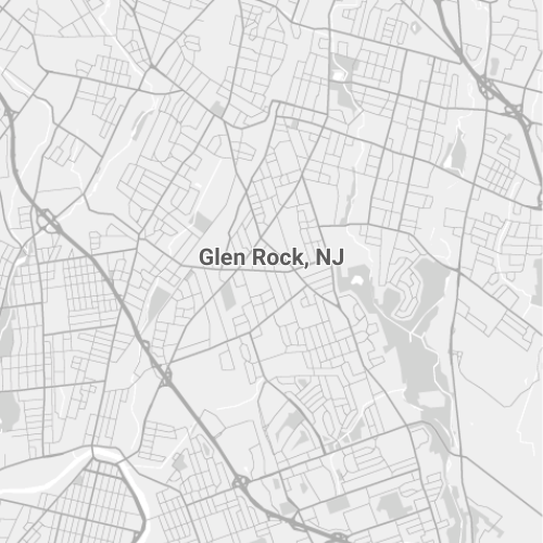 Glen Rock, NJ Map