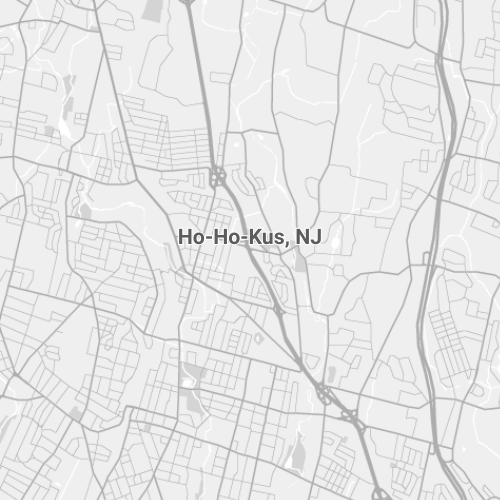 Ho-Ho-Kus, NJ Map