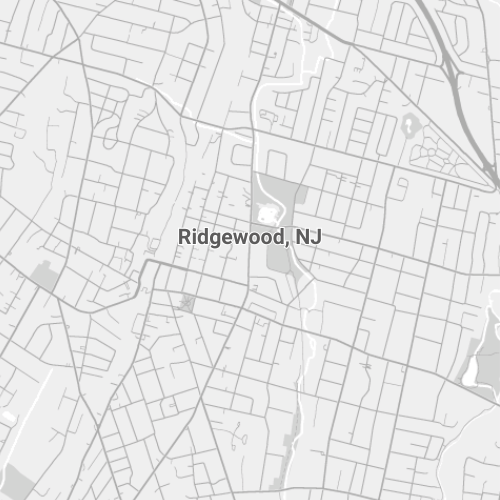 Ridgewood, NJ Map