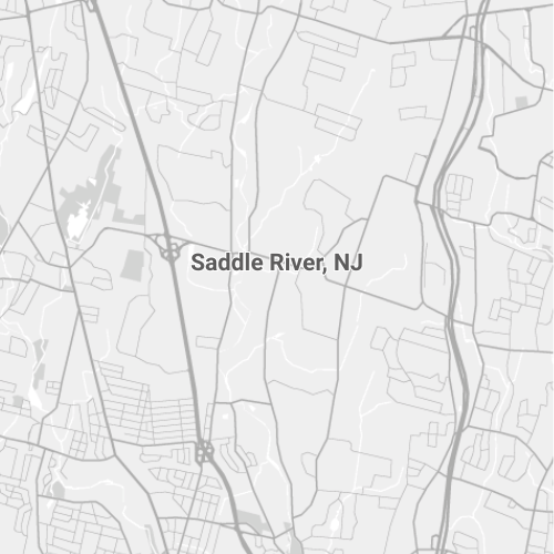 Saddle River, NJ Map