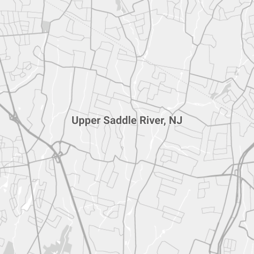 Upper Saddle River, NJ Map